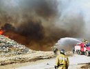 Мусорный полигон загорелся в Богородском округе