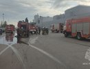 Пожар произошел на складе в ТРЦ в Нижнем Новгороде