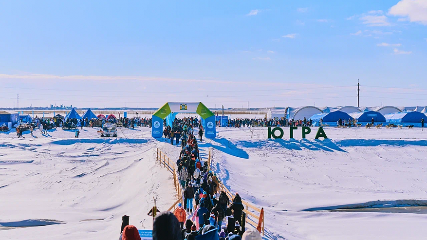 Главная картинка новости: Группа ВТБ: на старт XI Югорского лыжного марафона вышло рекордное число участников