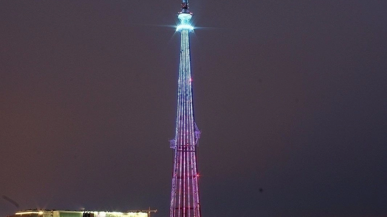 Главная картинка новости: Нижегородская телебашня сменит подсветку в дни фестиваля INTERVALS