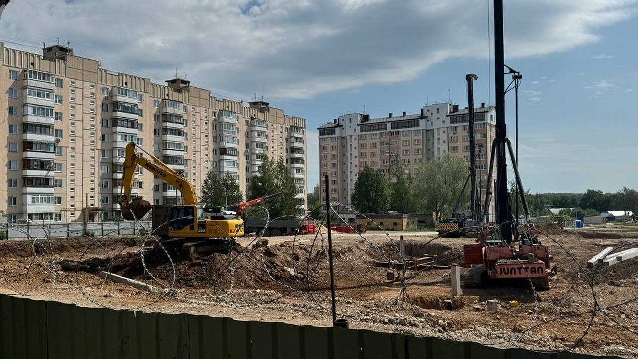 Главная картинка новости: Строительство новой высотки началось на на Медицинской в Нижнем Новгороде