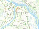 Пробки образовались в Нижнем Новгороде утром 5 мая