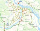 Непогода спровоцировала жуткие пробки в Нижнем Новгороде