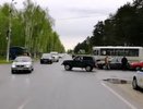 Два человека пострадали в ДТП с автобусом и тремя легковушками в Дзержинске