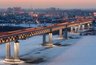 Миниатюра новости: Пущена в эксплуатацию автомобильная часть метромоста через Оку