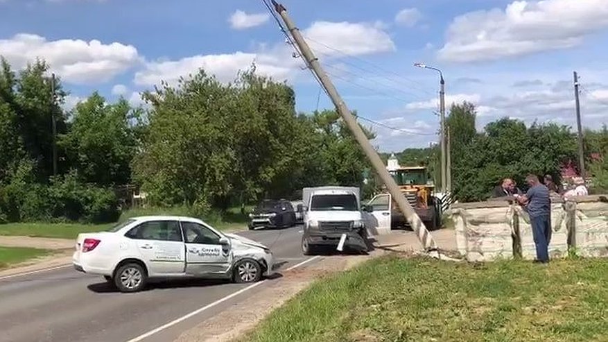Главная картинка новости: Четыре человека пострадали в ДТП со «службой здоровья» под Нижним Новгородом