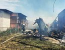 Два дома сгорели в Дальнеконстантиновском округе