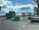 «Пункт назначения»: бетонные блоки выпали из грузовика на дорогу под Кстовом