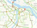 Пробки в девять баллов сковали Нижний Новгород вечером 28 июня