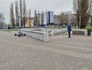 Крытые павильоны начали строить на станции «Заречной» в Нижнем Новгороде
