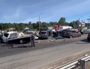 Аварию с 11-ю машинами под Нижним Новгородом устроил водитель фуры