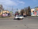 Мотоциклист влетел в иномарку на перекрестке в Нижнем Новгороде