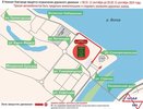 Дорогу у собора Невского на Стрелке перекроют 12—13 сентября