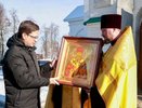 Шалабаев передарил икону храму в Нижегородском кремле