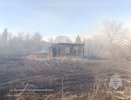 Два дома, бани и постройки сгорели в Нижегородской области из-за пала травы