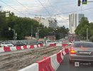 Замена трамвайных путей началась на улице Белинского в Нижнем Новгороде