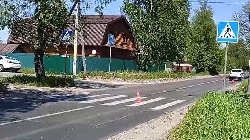 Главная картинка новости: Бабушку с внучкой сбили на пешеходном переходе в Нижнем Новгороде