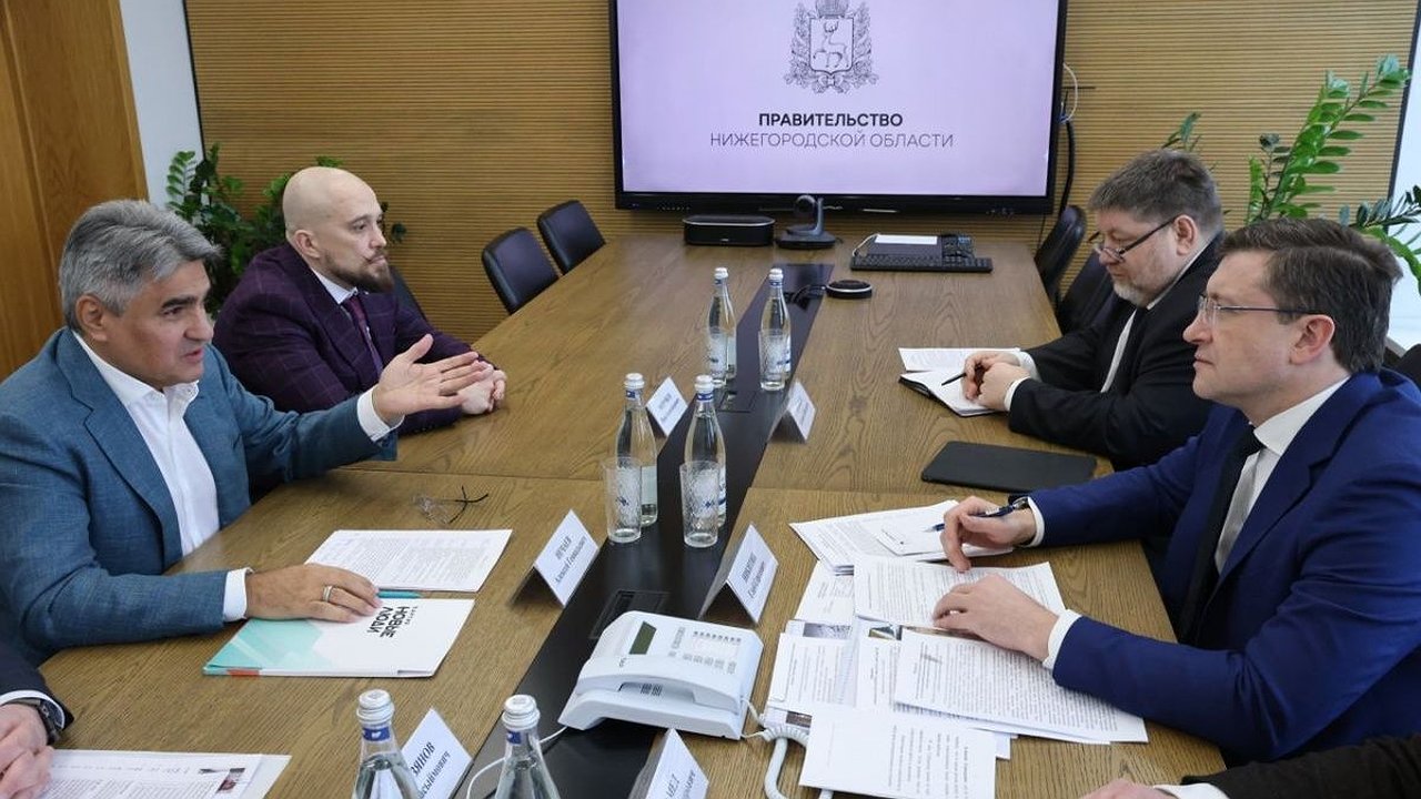 Главная картинка новости: Алексей Нечаев обсудил с губернатором Глебом Никитиным сохранение объектов культурного наследия