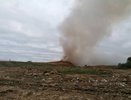 Открытое горение ликвидировано на мусорном полигоне в Нижегородской области