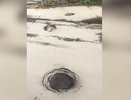 Четыре ямы образовались на улице Должанской в Нижнем Новгороде
