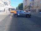 Каршеринговый автомобиль попал в ДТП в центре Нижнего Новгорода