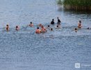 Спасение от адского пекла: фоторепортаж с пляжей Нижнего Новгорода