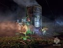 5 тонн зерна сгорело ночью в Воротынском округе