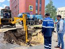 Гигантский провал на Ковалихинской устранят до конца дня