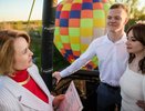 Две нижегородские пары заключили браки, поднявшись в небо на аэростатах