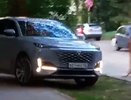 Полиция накажет водителя за езду по тротуару в центре Нижнего Новгорода