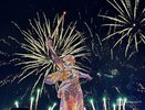 Нижегородцы показали фото и видео салюта, прогремевшего над Мамаевым курганом