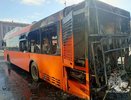 Прокуратура заинтересовалась сгоревшим у Речного вокзала автобусом