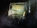 Три фуры сгорели в ремонтных боксах в Дзержинске