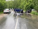 Три человека пострадали при жестком столкновении машин в Нижегородской области