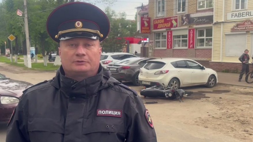 Главная картинка новости: Подросток на мотоцикле пострадал в ДТП в Богородске