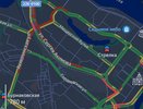 Новая пробка сложилась на Борском мосту из-за ДТП