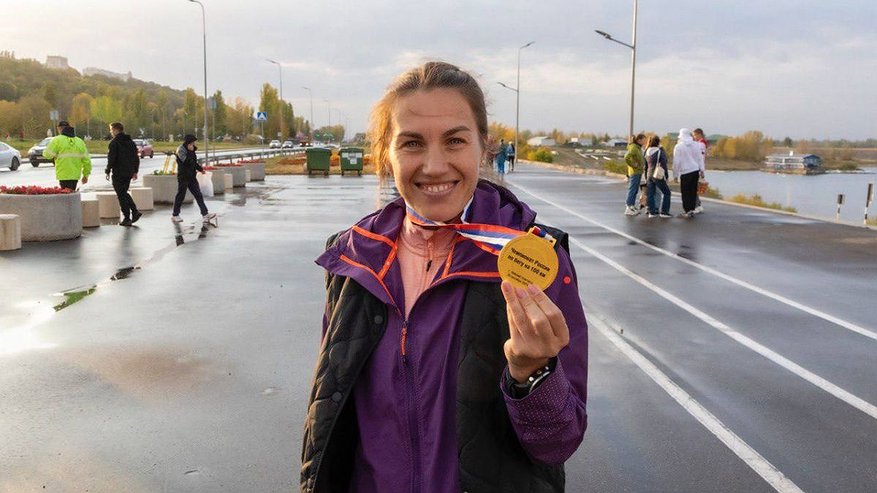 Главная картинка новости: Белгородская спортсменка установила рекорд по бегу в Нижнем Новгороде