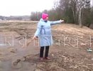 Поля под Чкаловском в Нижегородской области покрылись лужами с навозом