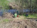 Спиртзавод сбрасывает отходы в речку в Воротынском округе