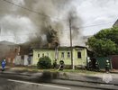 Появились фото с пожара на улице Интернациональной в Нижнем Новгороде