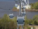 Причину шума в кабинке устранили на нижегородской канатной дороге
