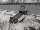 Автомобиль перевернулся на трассе в Нижегородской области: есть пострадавшие