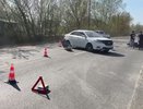 Мотоциклист пострадал в столкновении на перекрестке в Дзержинске