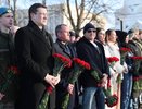 Никитин и Турецкий спели песню «Журавли» у Вечного огня в Нижегородском кремле