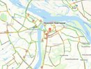 Жуткие пробки в 8 баллов сковали Нижний Новгород вечером 18 апреля