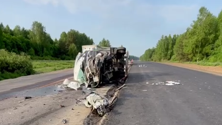 Главная картинка новости: 19-летний водитель «ГАЗели» пострадал в ДТП с КамАЗом в Нижегородской области