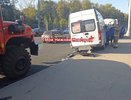Скорая помощь попала в ДТП в Нижнем Новгороде