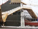 Опубликованы фото с места строительства трассы на Чкаловской лестнице