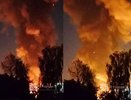 Страшный пожар в районе Московского шоссе напугал нижегородцев