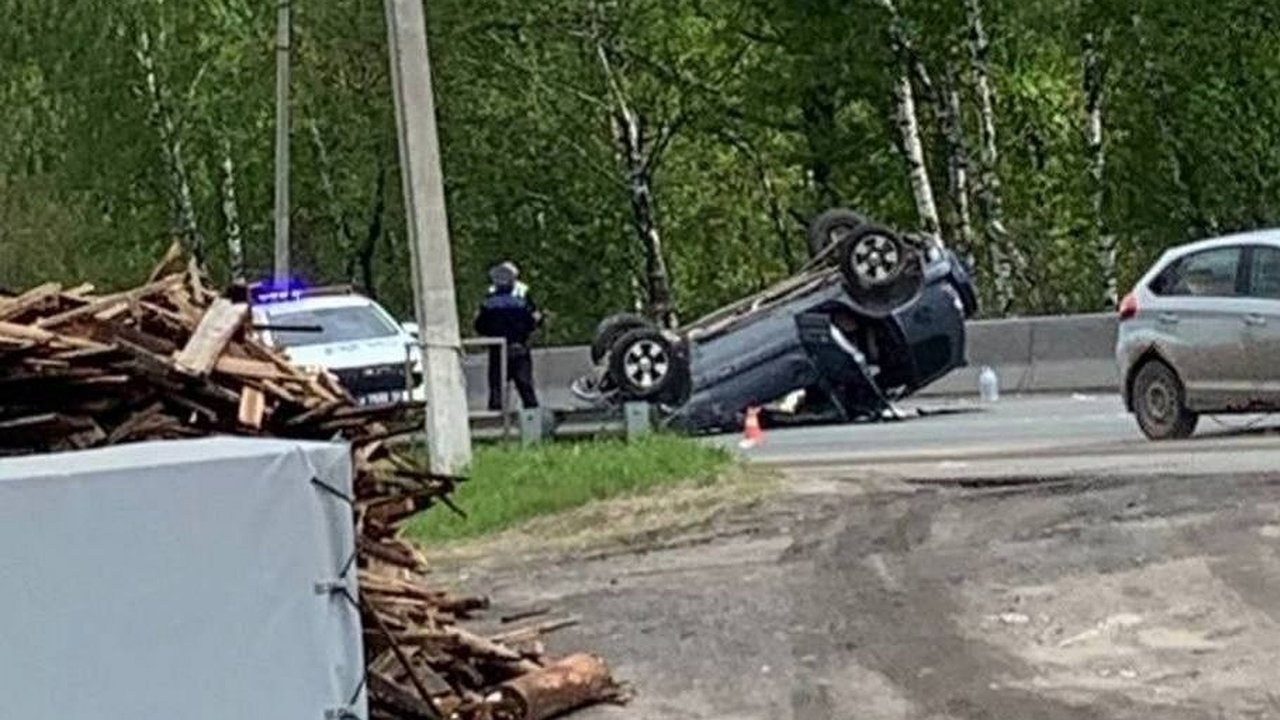 Главная картинка новости: Смертельное ДТП произошло на трассе М-7 под Нижним Новгородом